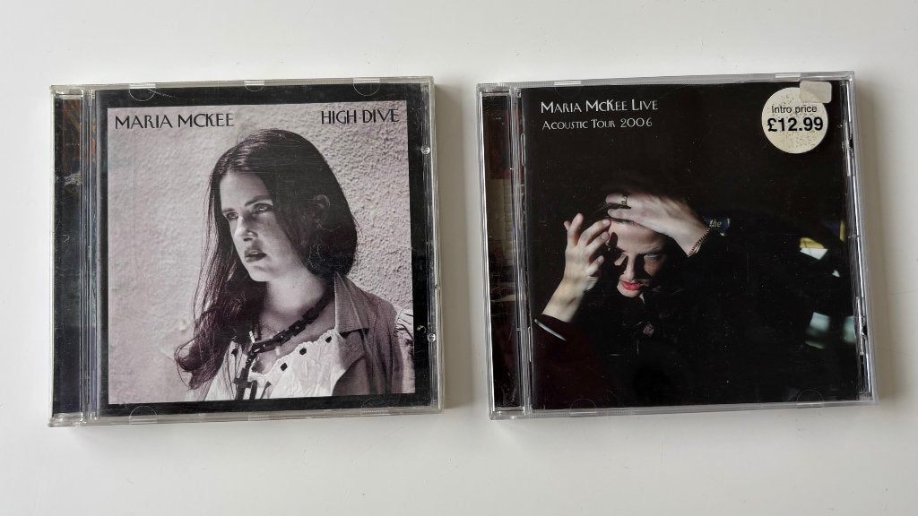 2 x Maria McKee CD's: High Dive & Live Acoustic Tour 2006, Ophalen of Verzenden, Gebruikt, Album, Overige genres