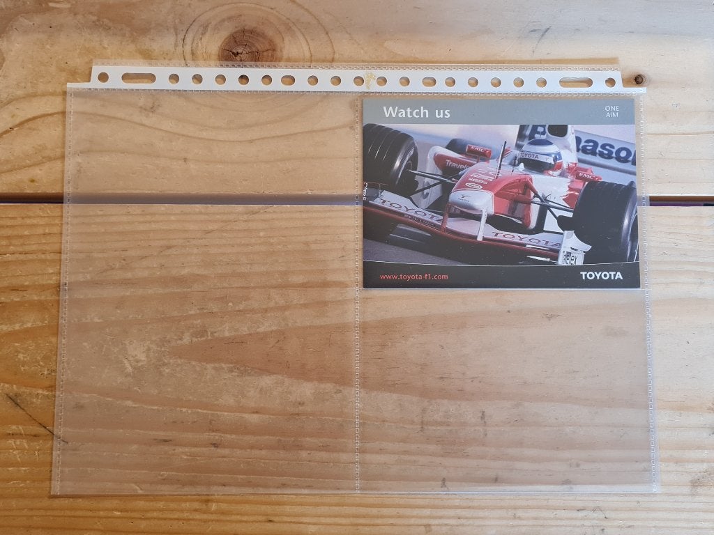 Toyota F1 2003 Olivier Panis Fan / Drivers kaart 1 stuk, Ophalen of Verzenden, Nieuw, Formule 1