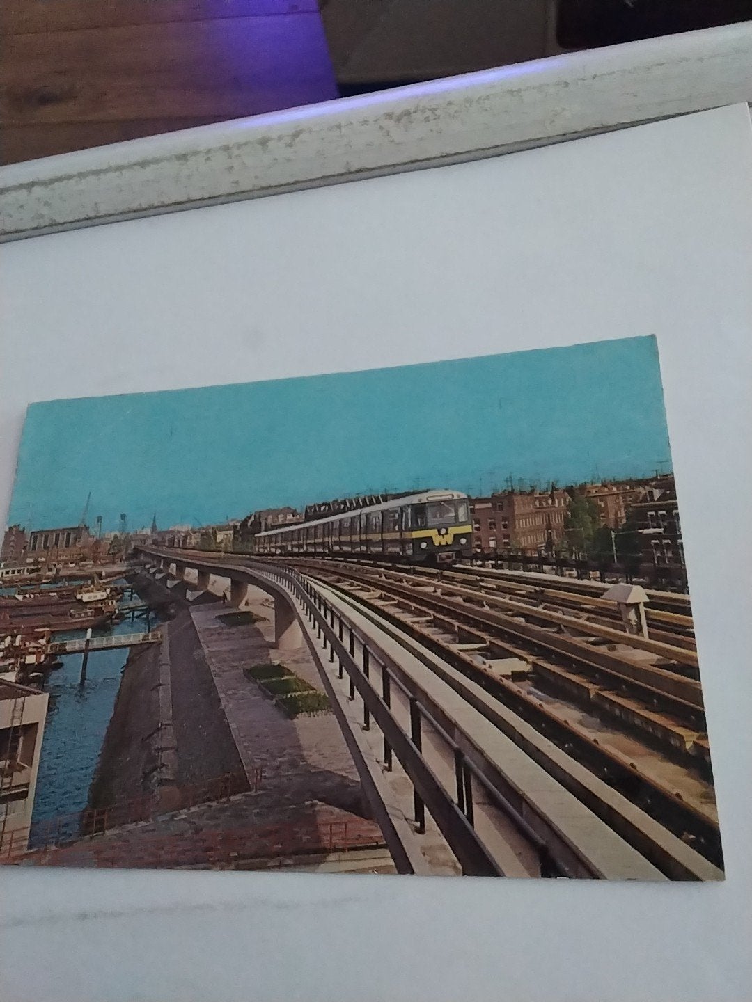Oude Ansichtkaart Rotterdam Metro - Gelopen, Verzamelen, Ophalen of Verzenden, 1980 tot heden, Gelopen, Zuid-Holland