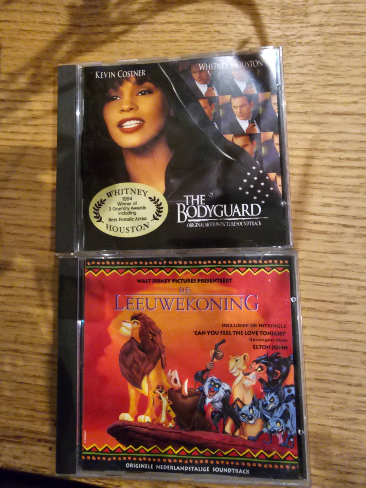 Soundtracks: The Bodyguard & De Leeuwenkoning CD's, Soundtrack, Ophalen of Verzenden, Gebruikt, Soundtrack