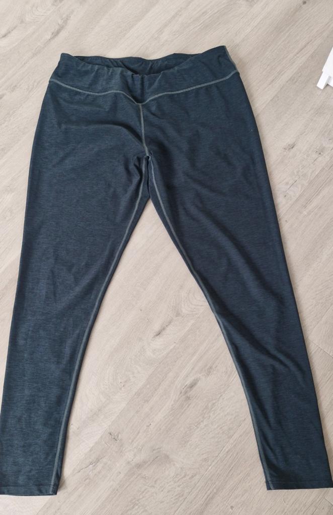 Osaga sportlegging XL - Donkergroen/Grijs, Kleding | Dames, Ophalen of Verzenden, Osaga, Gedragen, Groen