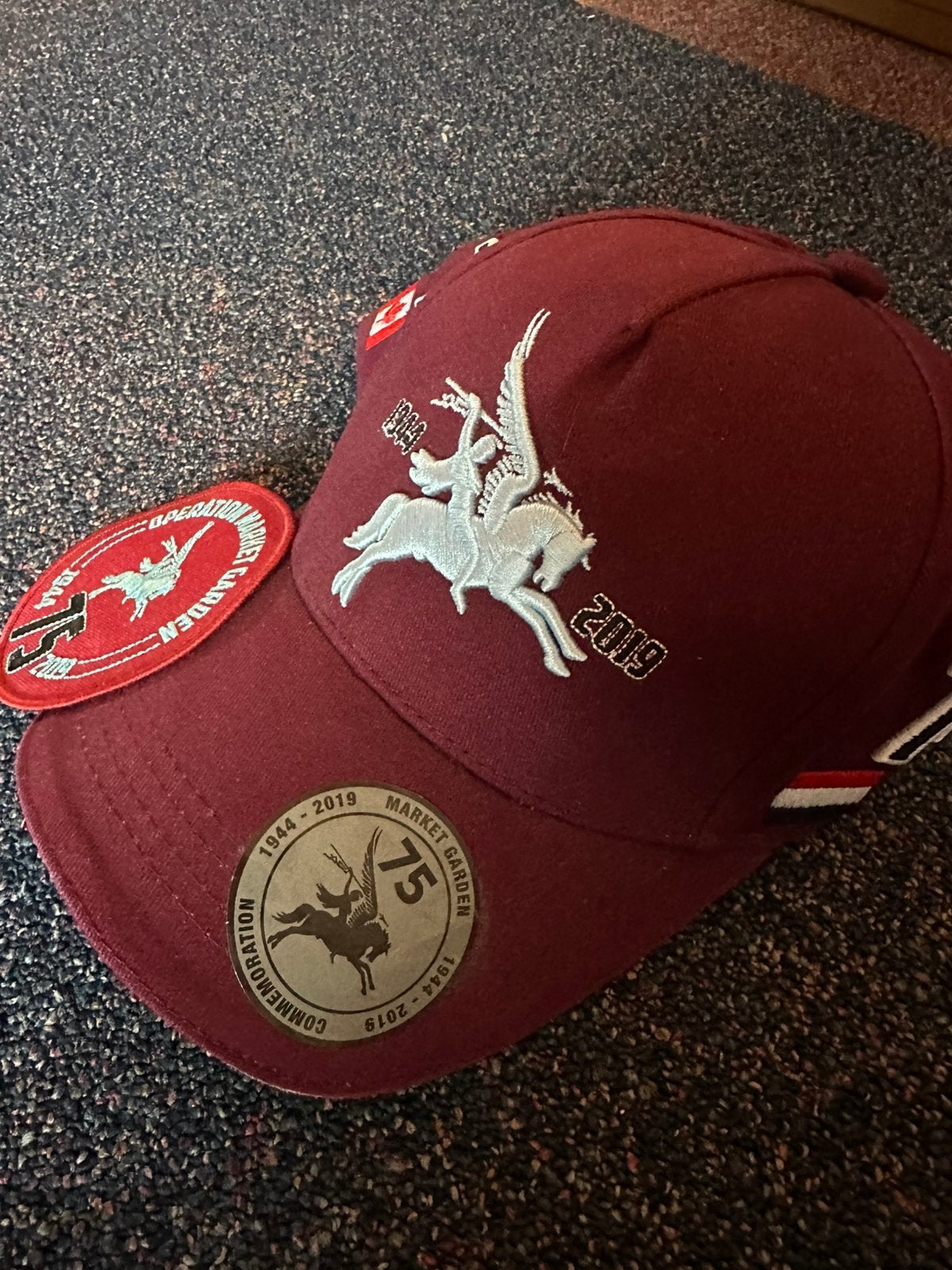 Cap + Patch Market Garden 2019, Verzenden, Overige soorten, Nederland, Embleem of Badge
