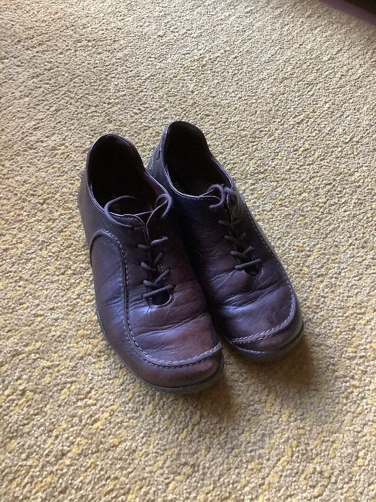 Bruine damesschoenen, Theresia M, Bruin, Overige typen, Ophalen of Verzenden