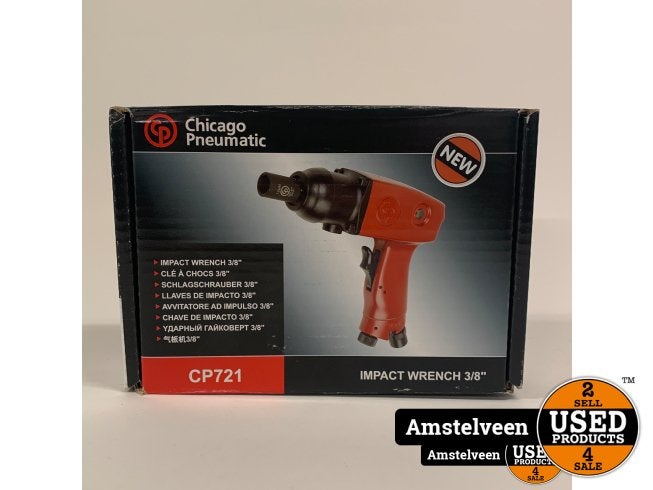 Chicago Pneumatic Pneumatische slagmoersleutel 3/8 CP721 | N, Flex Ltd., Nieuw, https://flex.com/contact-us, Nobelstraat 10, 5807 GA Oostrum LB, Limburg, Nederland