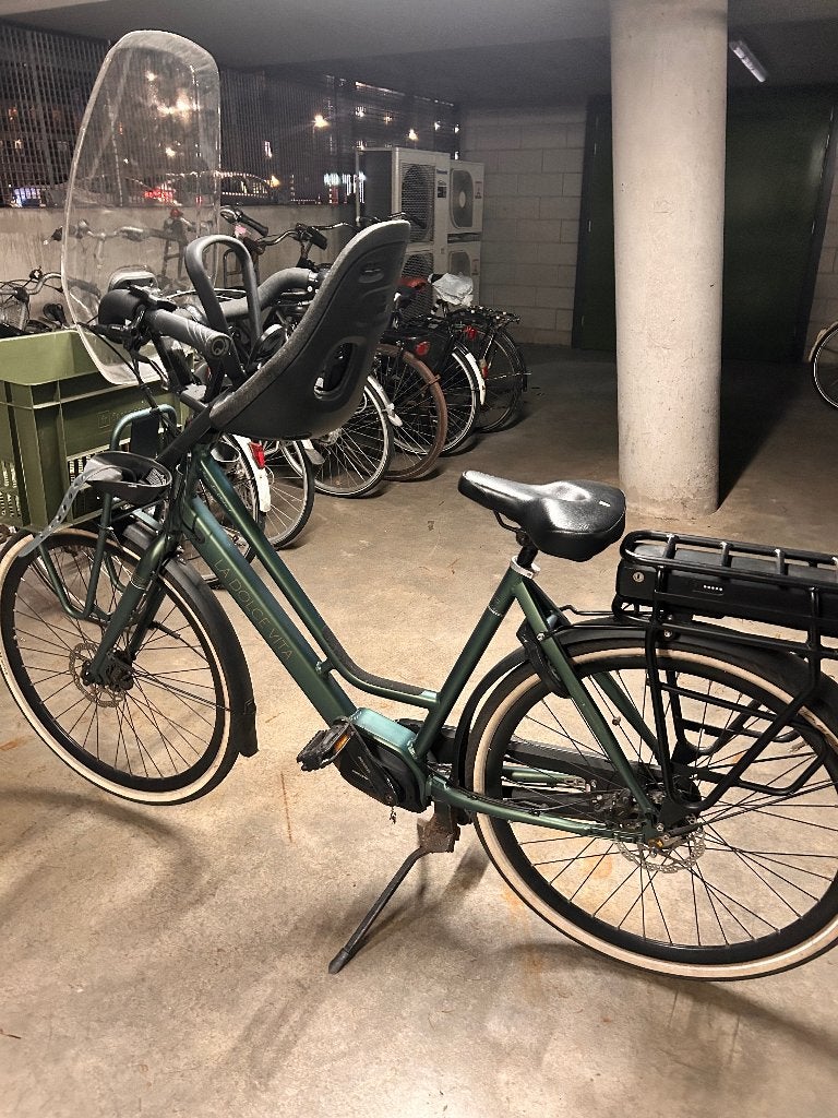 Mom E-Bike- La Dolce Vita mama fiets, Zo goed als nieuw, 50 km per accu of meer, 55 tot 59 cm, Ophalen