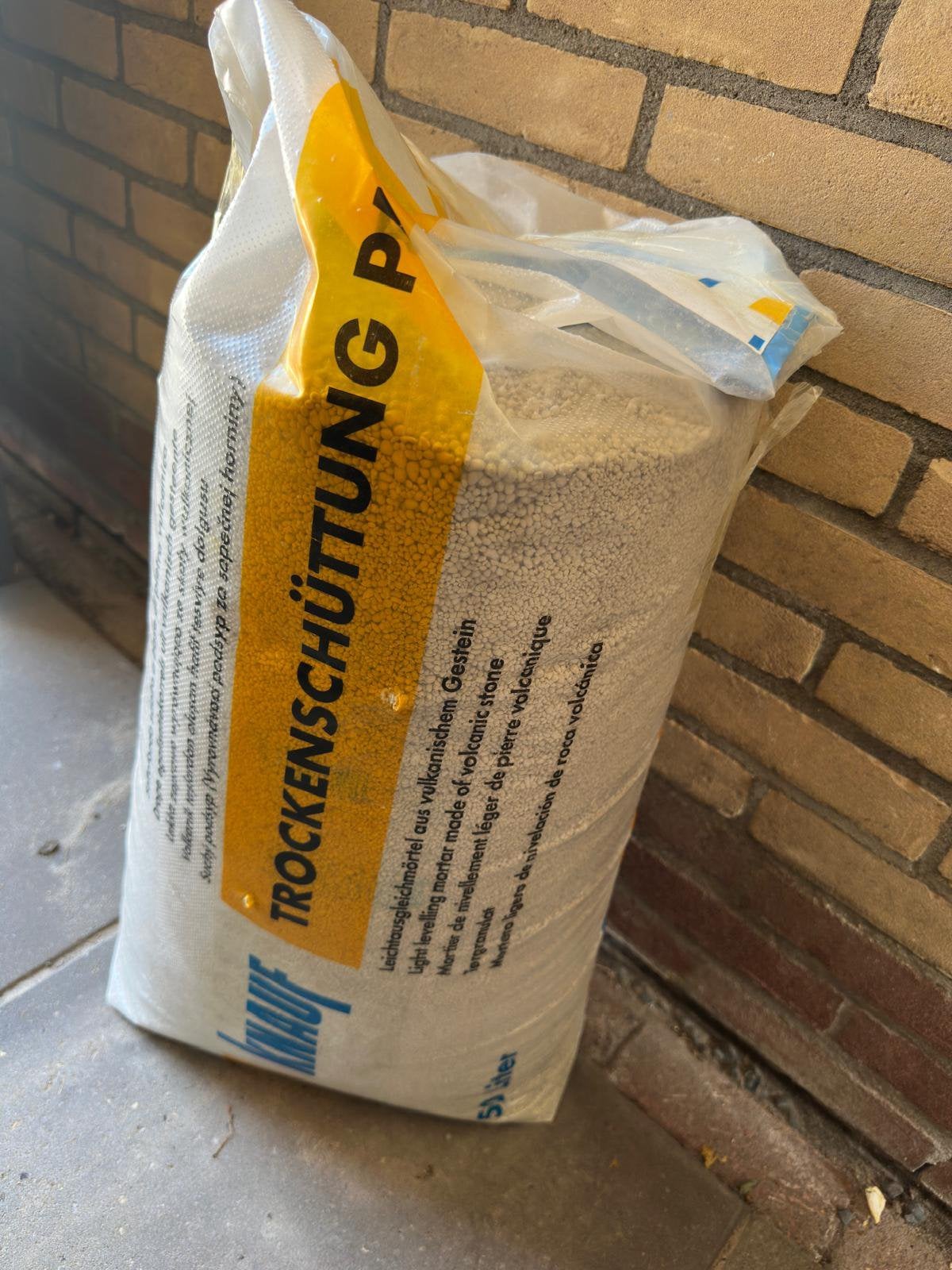 ZAK KNAUF EGALISATIEKORRELS, Doe-het-zelf en Verbouw, Overige materialen, Zo goed als nieuw, 15 m² of meer, Ophalen