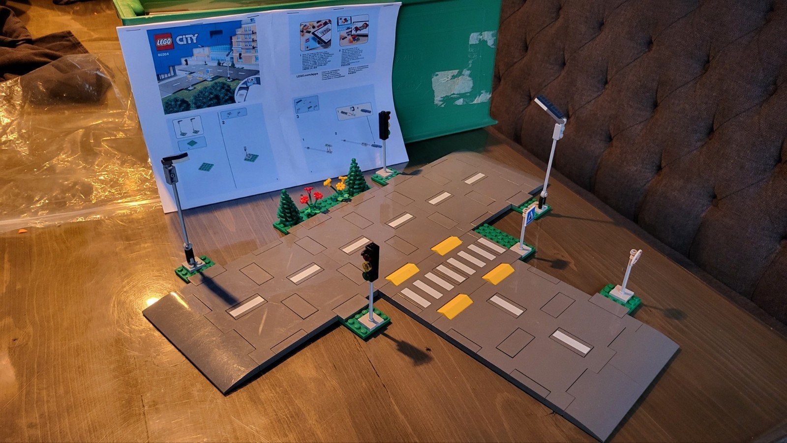 Lego City 60304 Kruispunt compleet!, Inclusief instructies, City, Lego, Ophalen of Verzenden