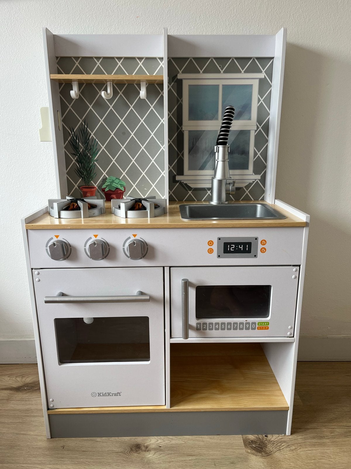 Kidkraft Speelkeuken met fornuislichtjes, Ophalen, Zo goed als nieuw, Hout, Speelkeuken