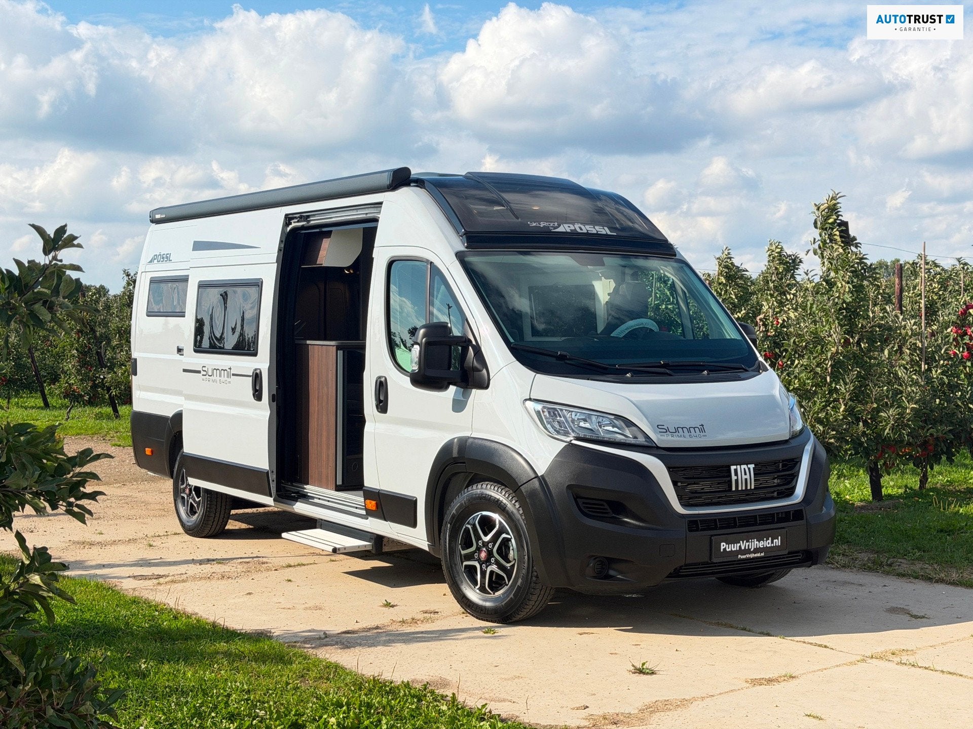 Possl Summit Prime 640 9G 180PK Vol Opties! SOLAR/TREKHAAK/S, Caravans en Kamperen, Automaat, Buscamper of Camperbus, Pössl, 6 tot 7 meter