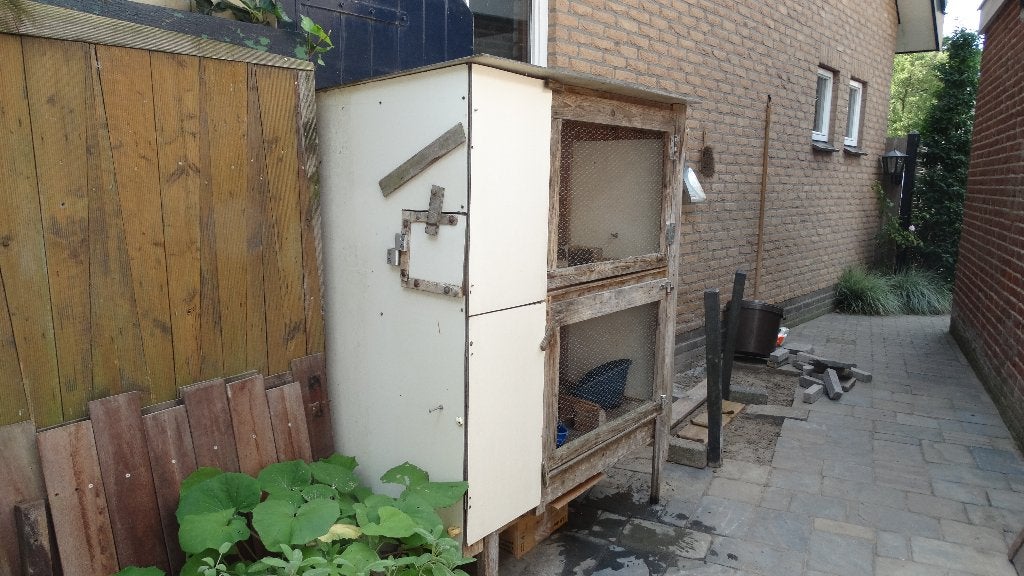 Konijnenhok appartement, Ophalen, 90 cm of meer, Konijn, Hok