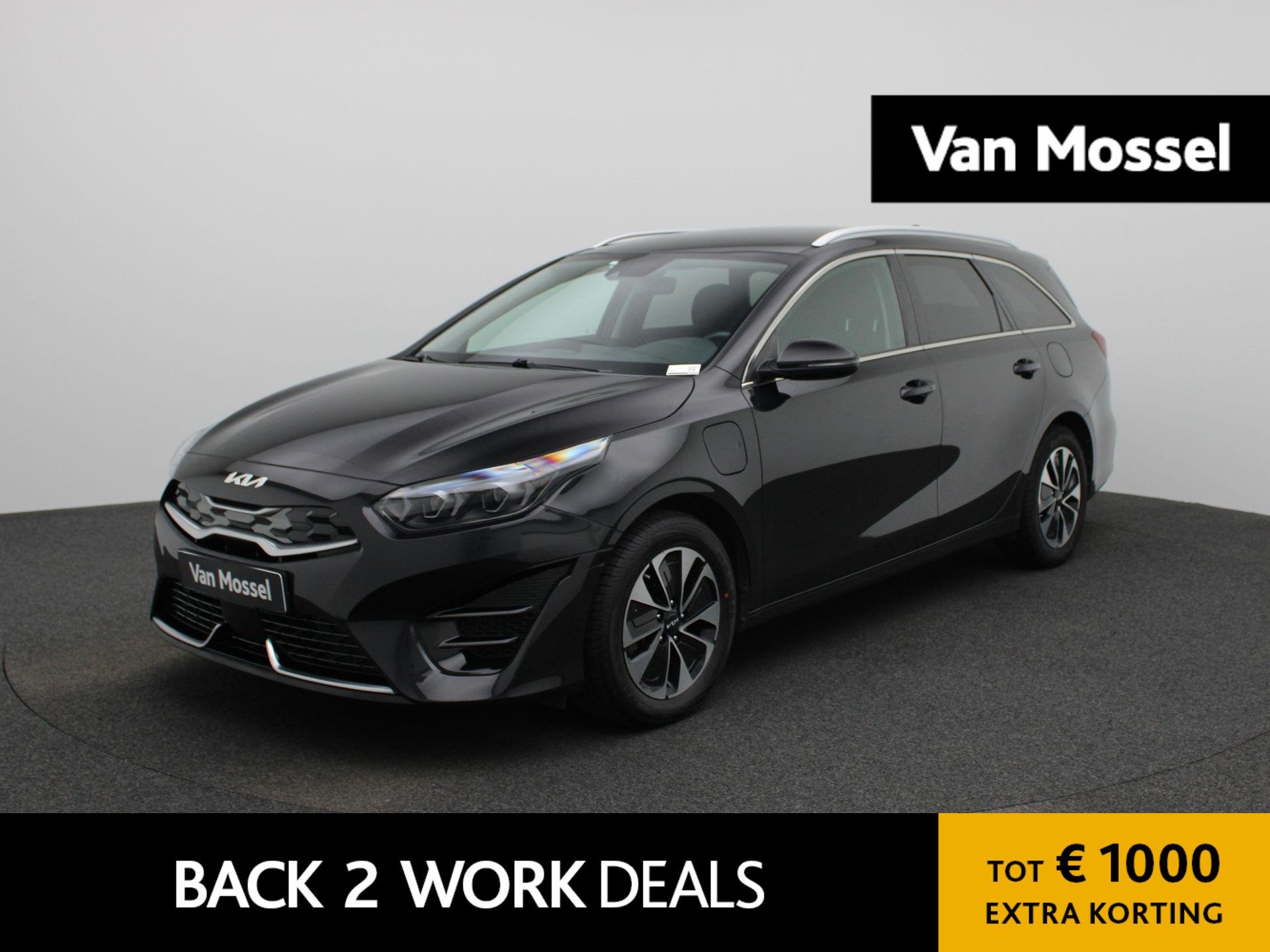 Kia Ceed Sportswagon 1.6 GDI PHEV DynamicLine | Automaat | A, Auto's, 12 maanden, Stof, Gebruikt, Automatische klimaatregeling