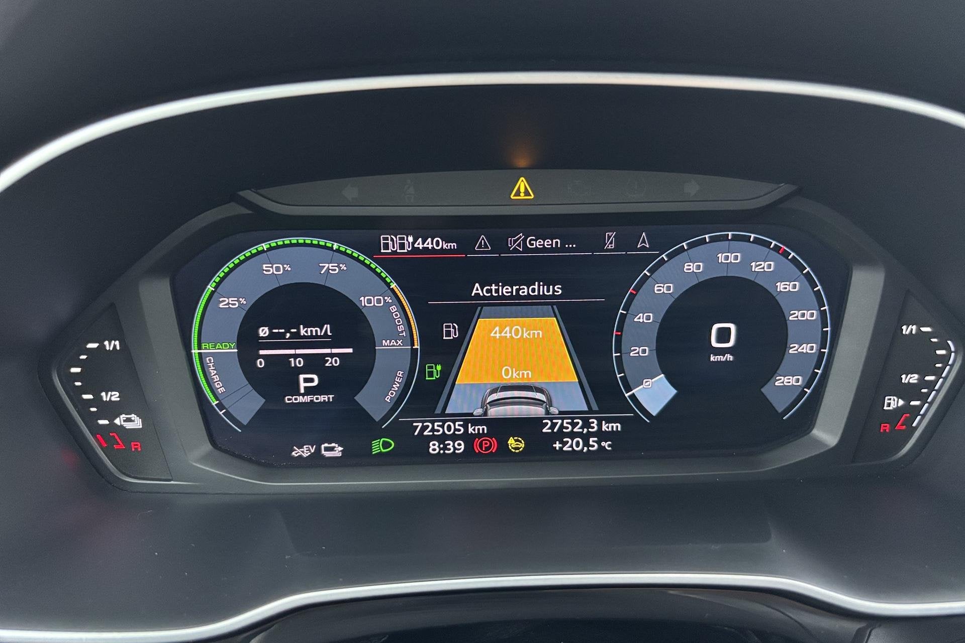 Audi Q3 Sportback 45 TFSI e Advanced Edition Verfijnde sport, Gebruikt, Euro 6, Zwart, Hybride Elektrisch/Benzine
