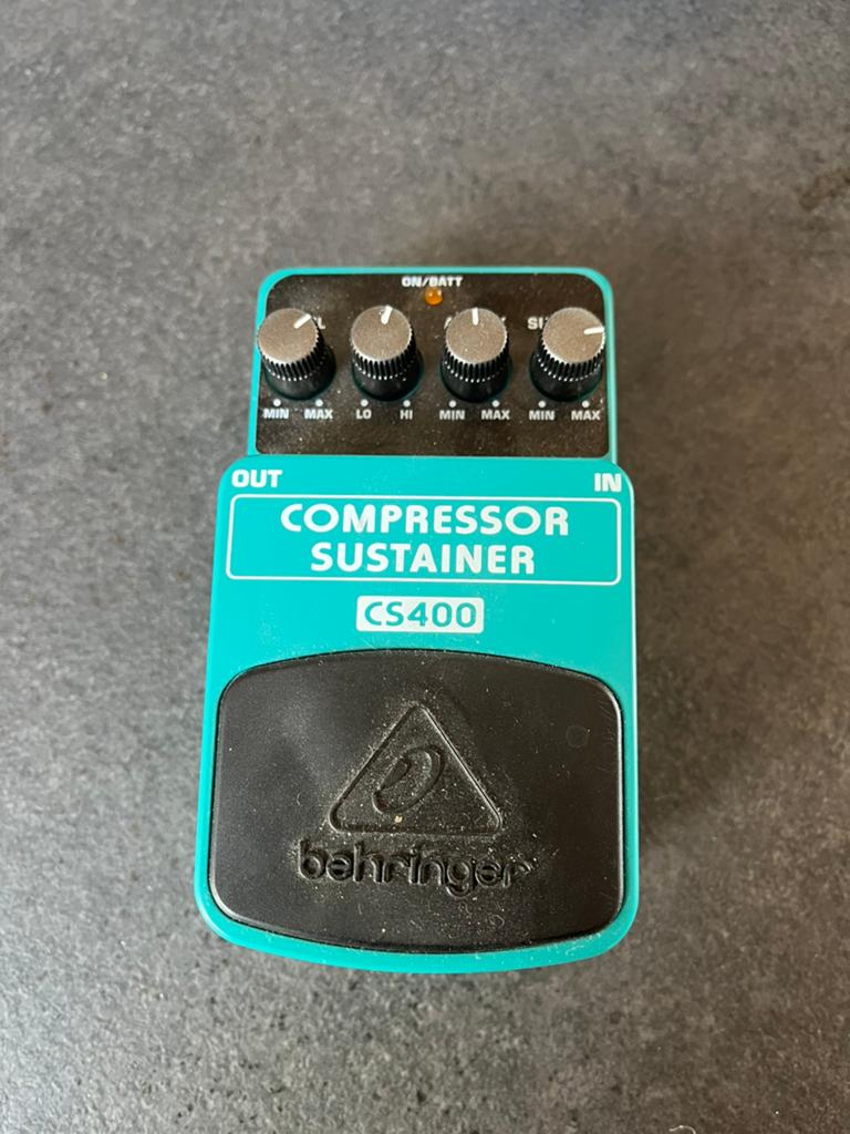 Behringer compressor sustainer, Muziek en Instrumenten, Effecten, Ophalen, Nieuw, Compressor