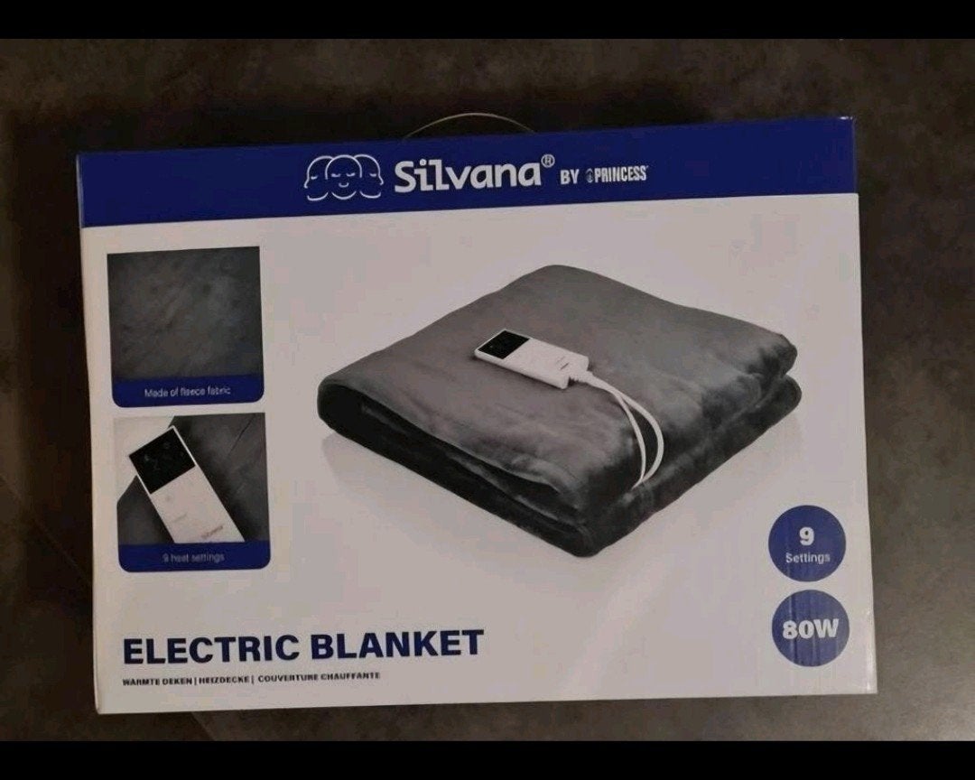 Silvana Princess electric blanket, Huis en Inrichting, Ophalen of Verzenden, Nieuw, Overige typen