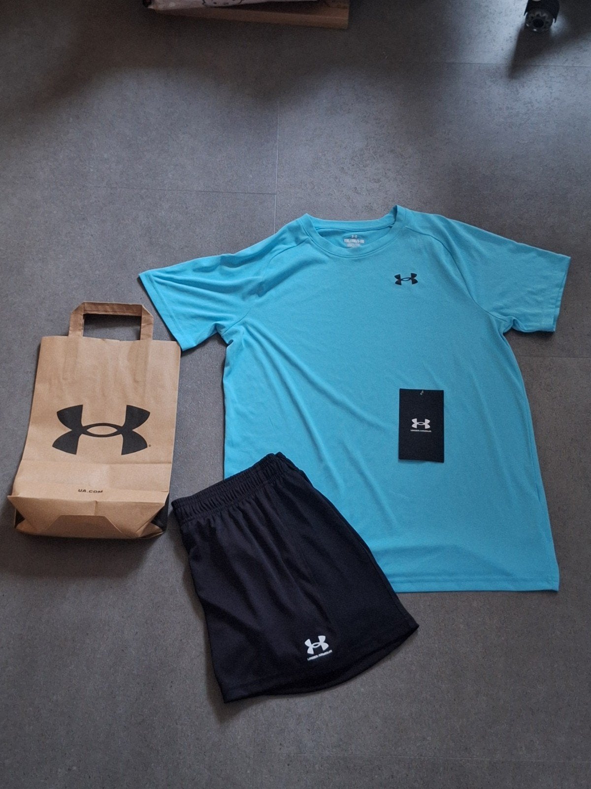 Under Armour setje 170-XS, Blauw, Under Armour, Nieuw, Ophalen of Verzenden