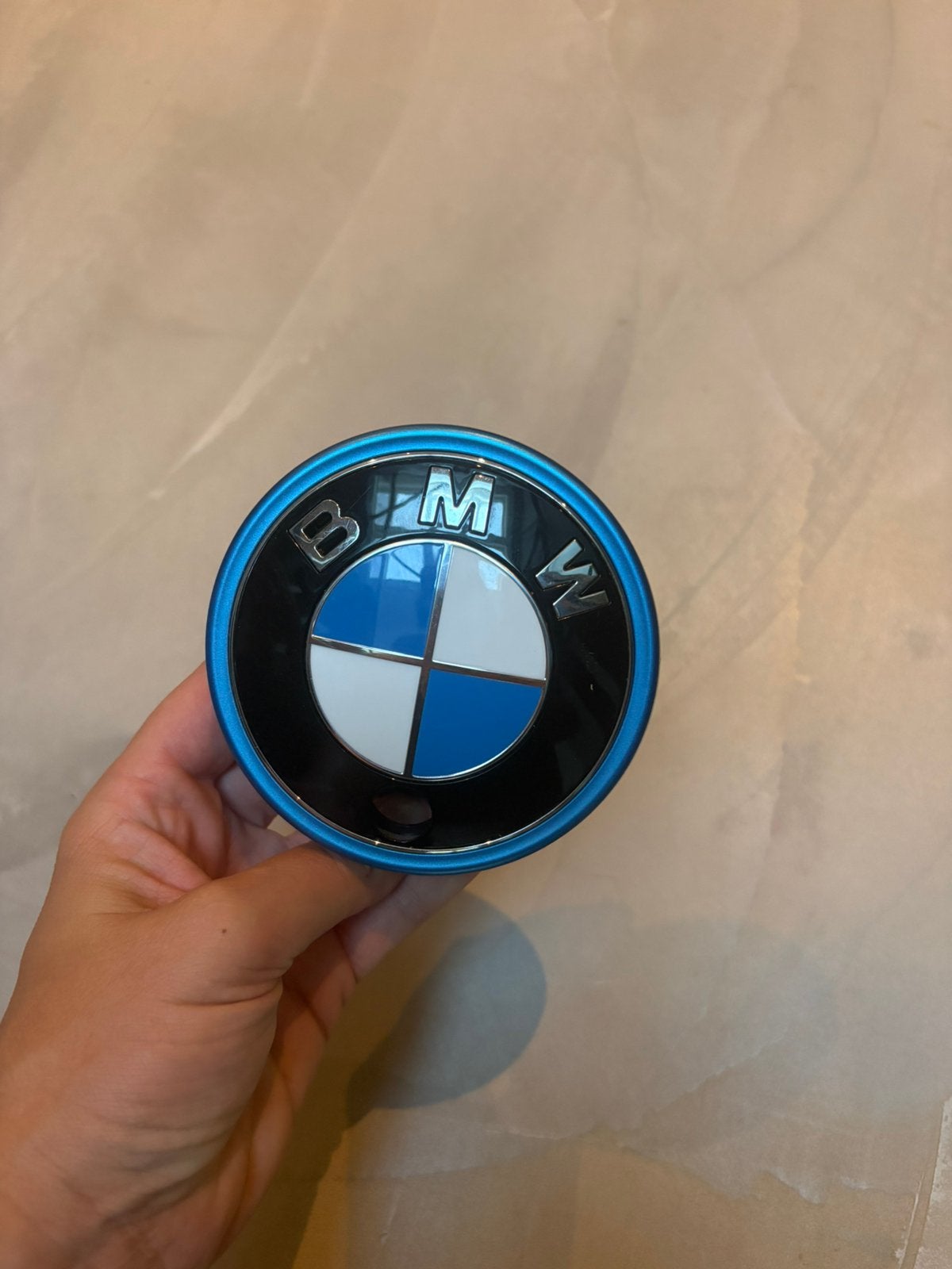 Origineel BMW i4 G26 achterklep embleem met camerahouder, Ophalen of Verzenden, BMW