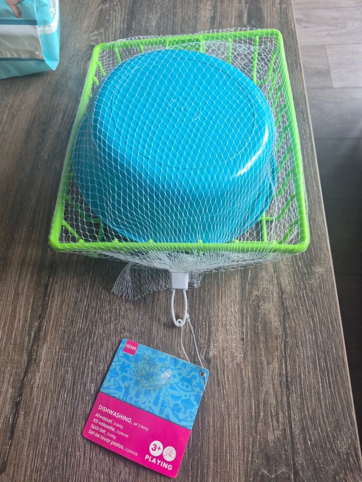 nieuw 3 delig afwas setje, Ophalen of Verzenden