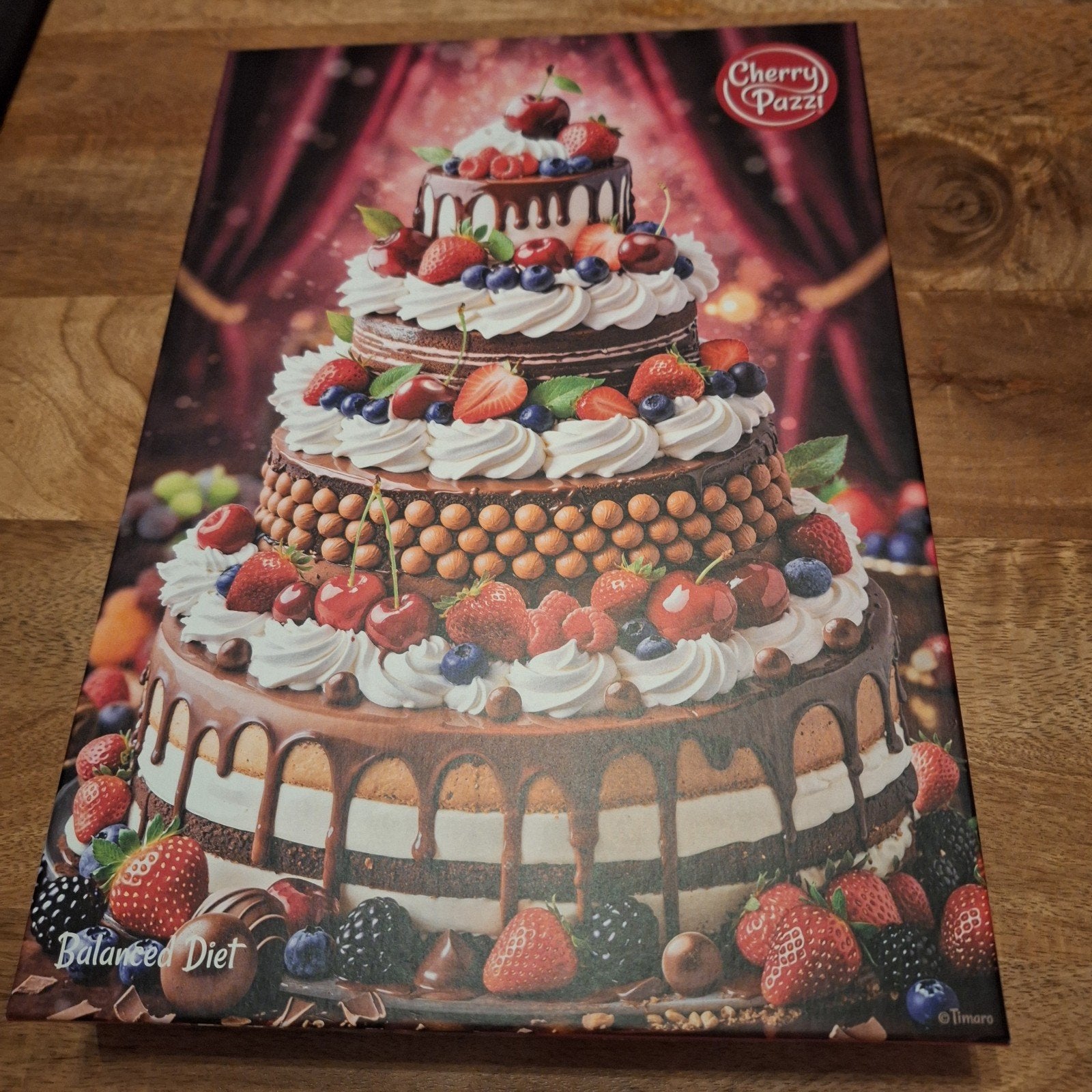 Cherry Pazzi puzzel 1000stukjes zgan, Ophalen, Zo goed als nieuw