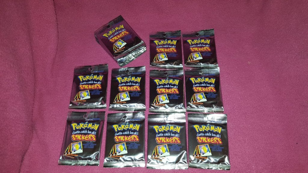 20x10 Pokemon Artbox stickers 1999 Nooit geopende packs 2A16, Ophalen of Verzenden, Gebruikt, Bedrijf of Vereniging