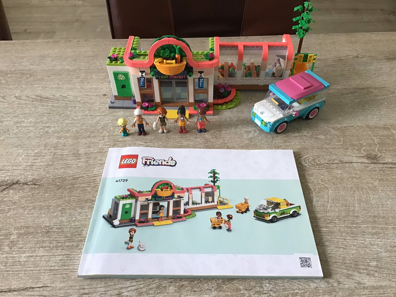 Lego friends Biologische supermarkt 41729, Ophalen of Verzenden, Zo goed als nieuw