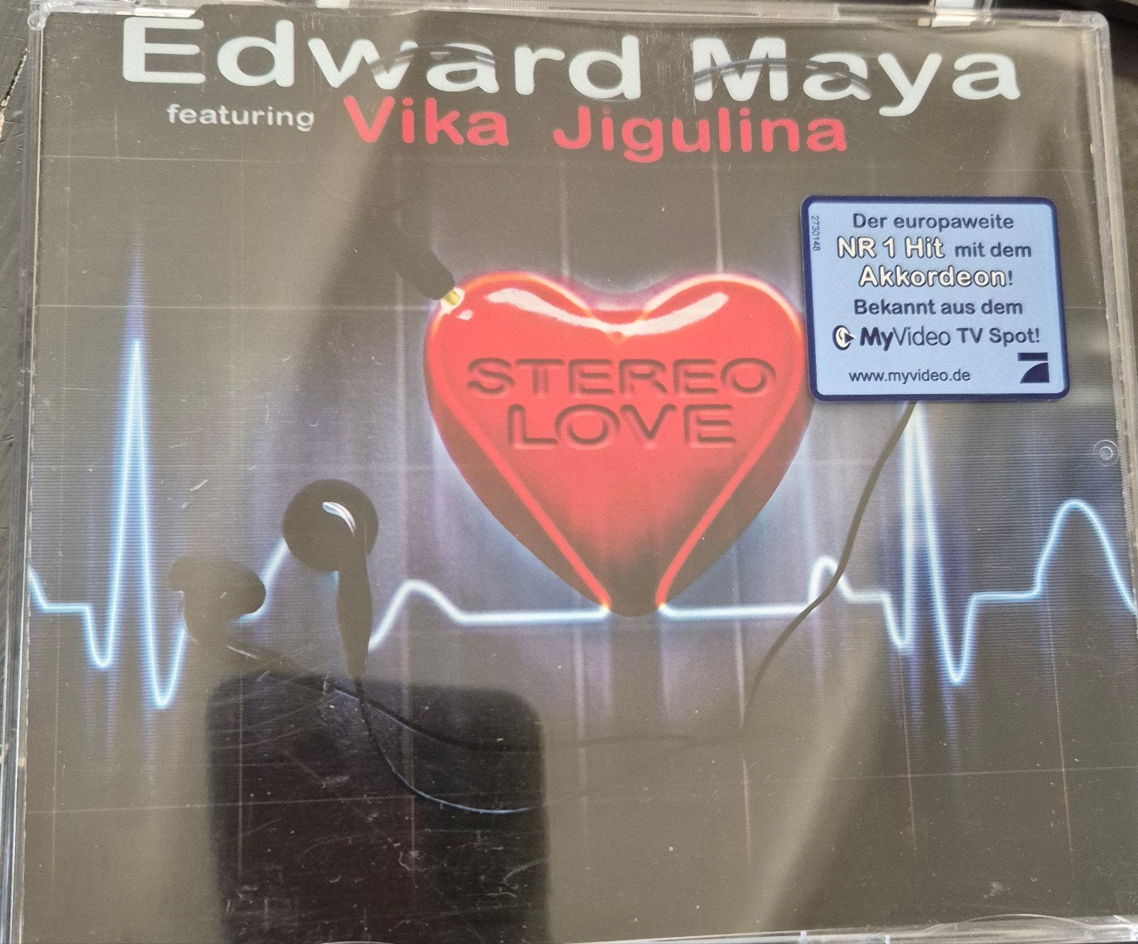 Edward Maya featuring Vika Jigulina - Stereo Love CD, Ophalen of Verzenden, Gebruikt, Elektronisch, Single