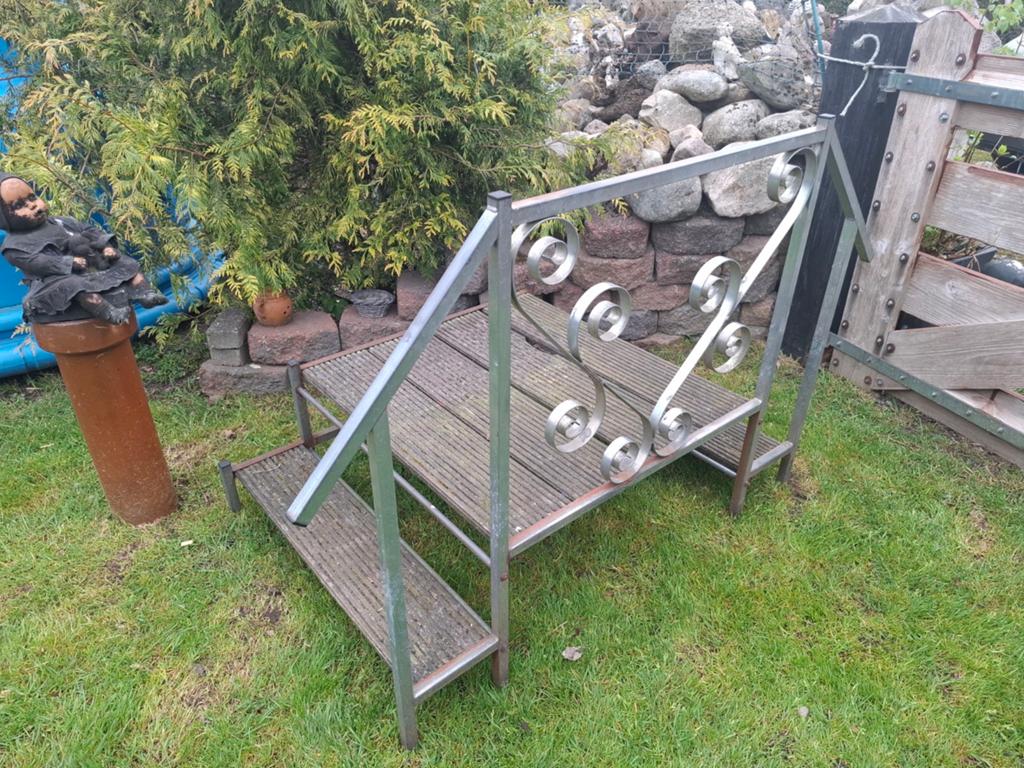 Caravan opstapje, Caravans en Kamperen, Ophalen, Gebruikt
