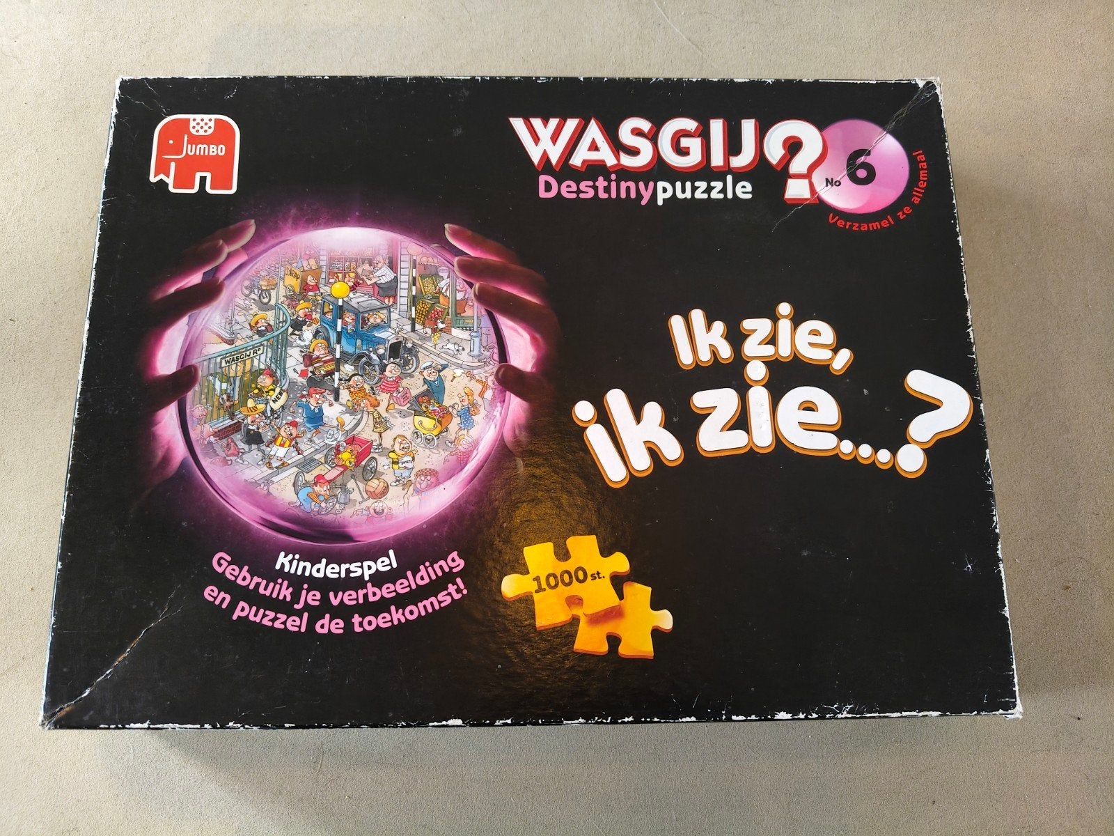 Wasgij puzzel Destiny nr 6, Ophalen, 500 t/m 1500 stukjes, Gebruikt, Legpuzzel