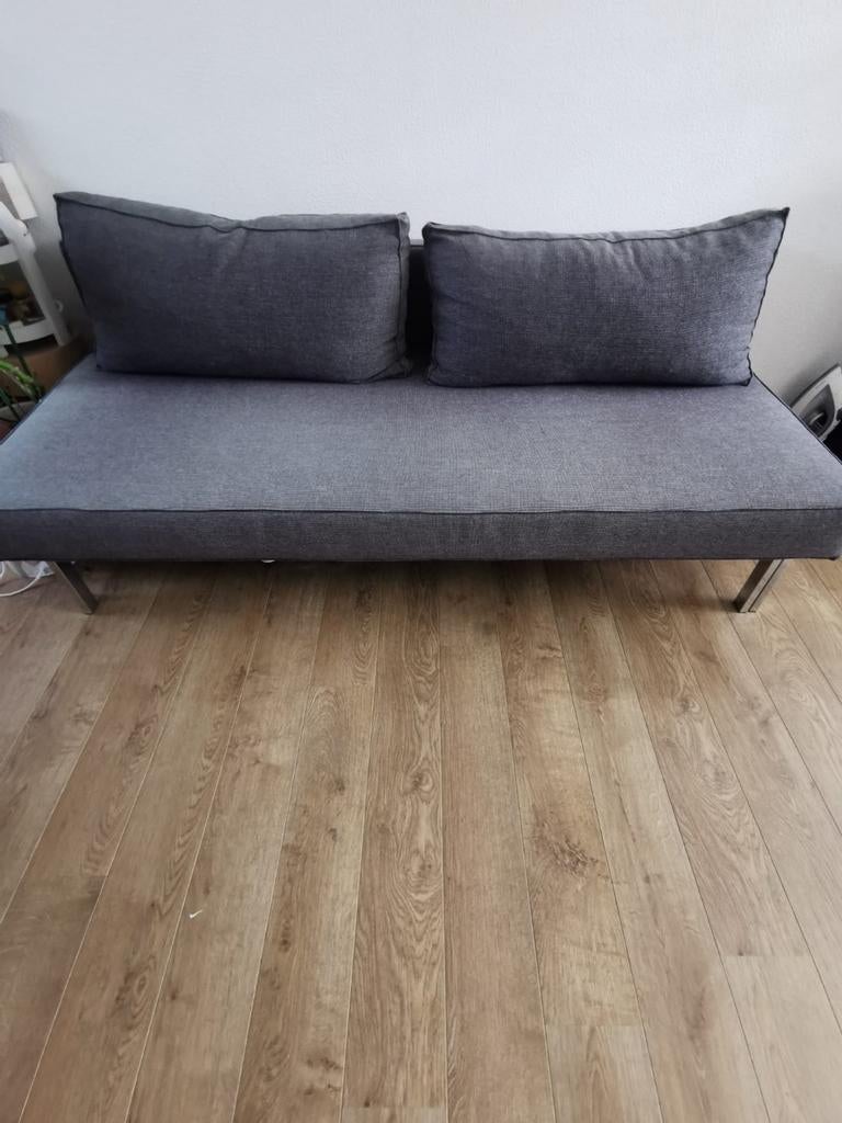 TE KOOP SLAAPBANK MERK INNOVATION, Ophalen, Tweepersoons, 140 cm, Zo goed als nieuw