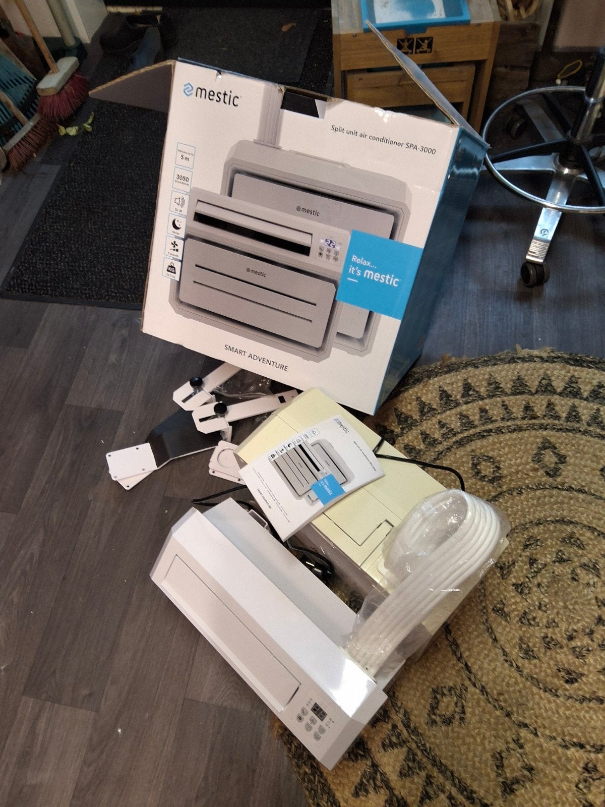 Mestic Split Airco - Zo goed als nieuw, Ophalen, Zo goed als nieuw