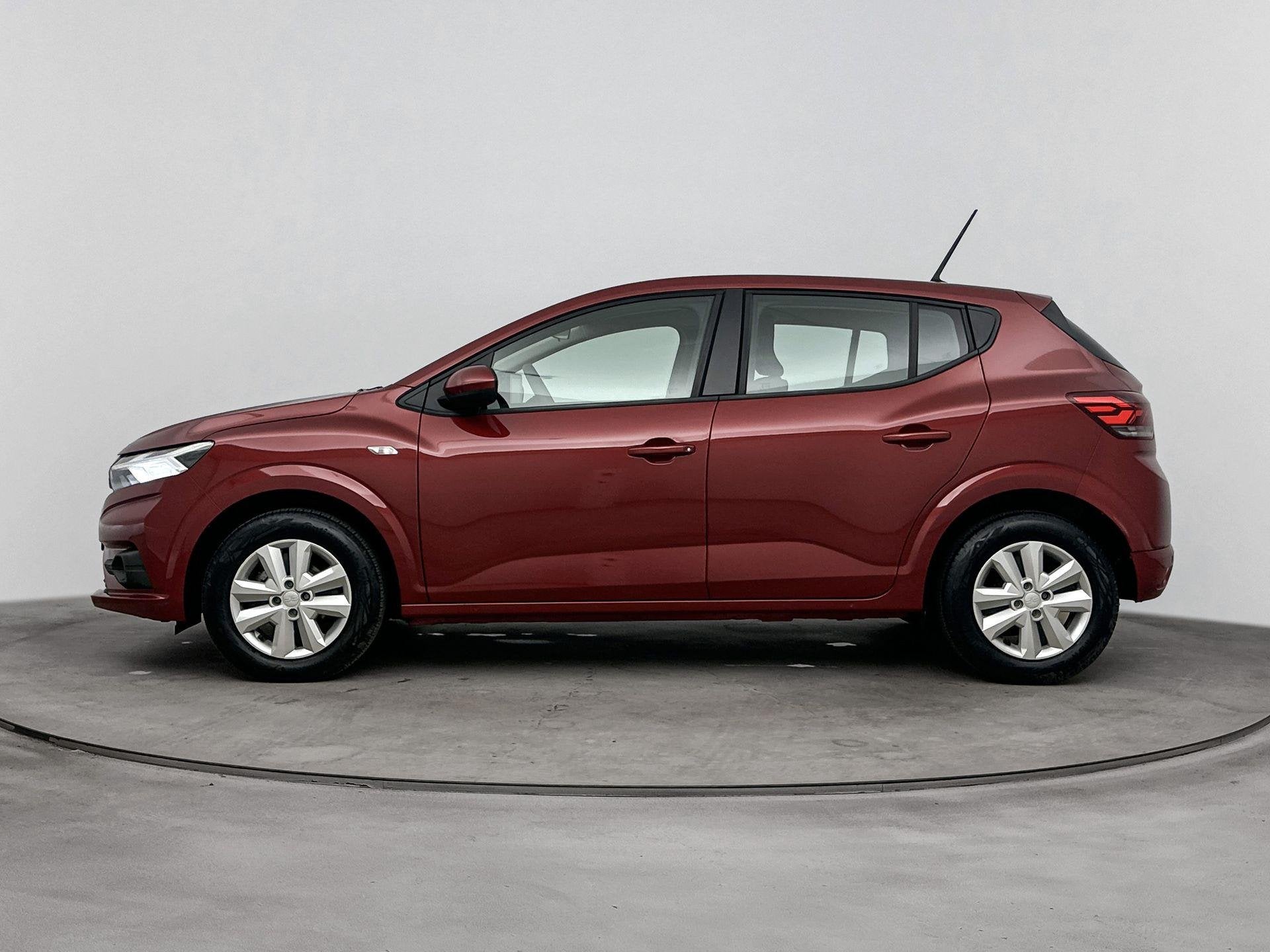 Dacia Sandero 1.0 TCe 90Pk Expression | Navigatie Via Apple, Auto's, Dealer onderhouden, Stof, Euro 6, Origineel Nederlands