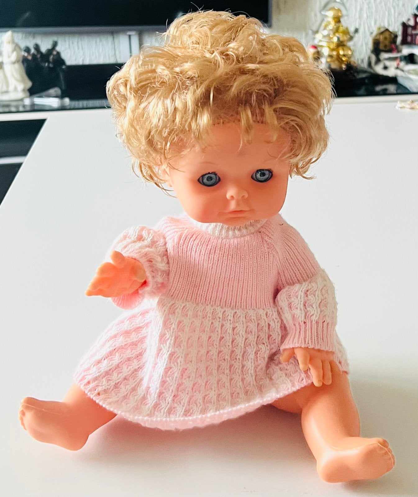 Vintage pop G.A.DEA Italy, Verzamelen, Poppen, Ophalen of Verzenden, Zo goed als nieuw, Pop