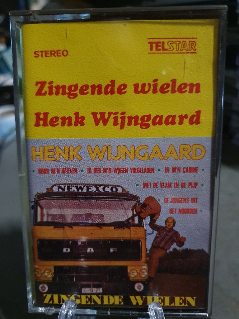 Henk Wijngaard – Zingende Wielen Cassettebandje, Ophalen, Gebruikt, Nederlandstalig, 1 bandje