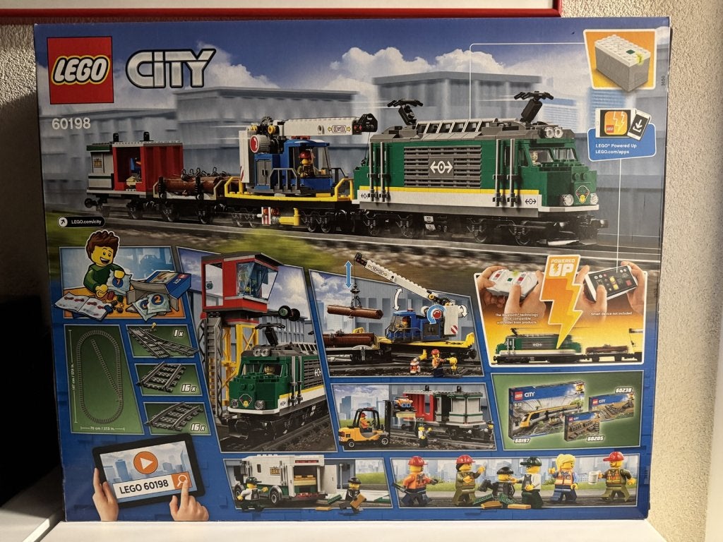 LEGO City Treinen Vrachttrein 60198, Kinderen en Baby's, Speelgoed | Duplo en Lego, Niet ingevuld, Niet ingevuld, Niet ingevuld