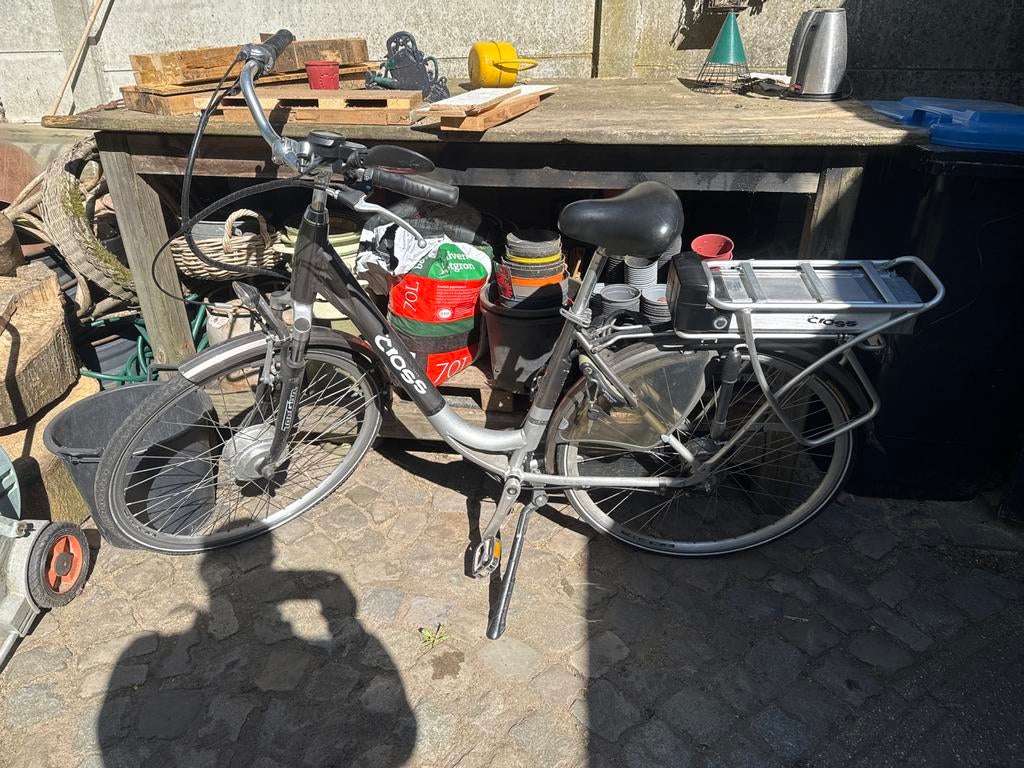 Cross E-bike - Comfortabel en Betrouwbaar, Gebruikt, 51 tot 55 cm, 30 tot 50 km per accu, Ophalen