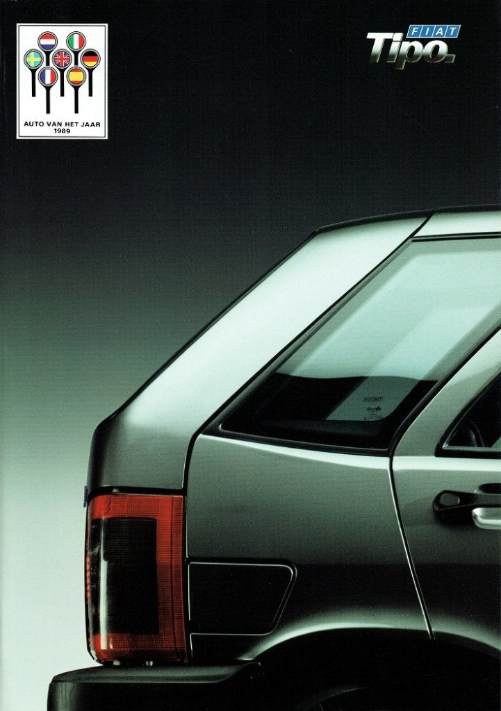 Folder Fiat Tipo (1989), Verzenden, Zo goed als nieuw, Overige merken