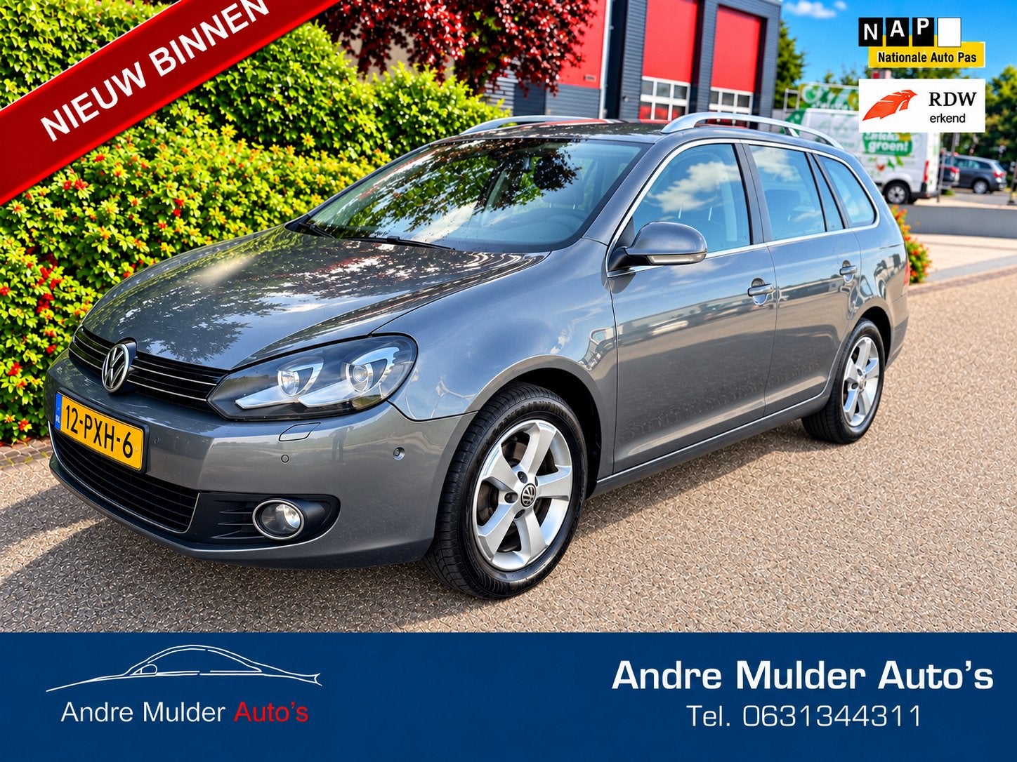 Nette Volkswagen Golf 1.2 TSI Variant 2011 Grijs Nieuwe Apk