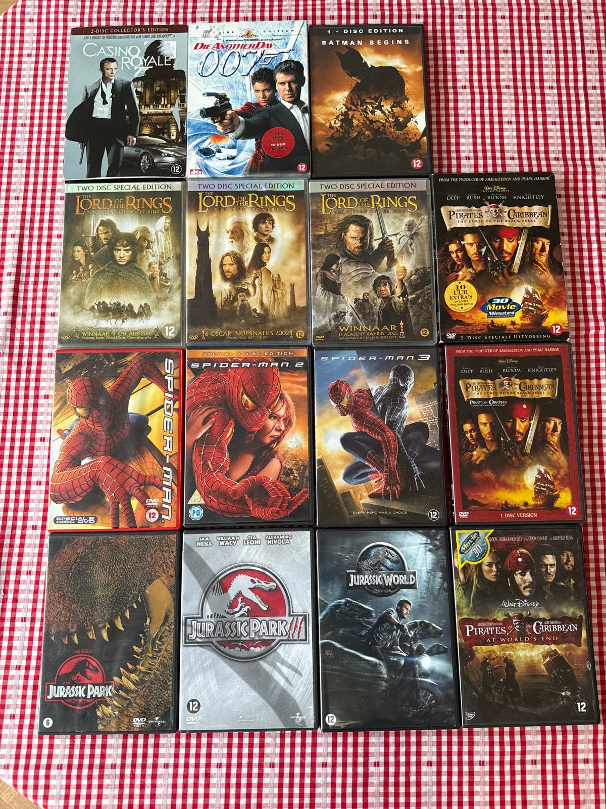 Grote DVD collectie, Cd's en Dvd's, Ophalen, Nederlands, Vanaf 12 jaar, Inclusief doosje