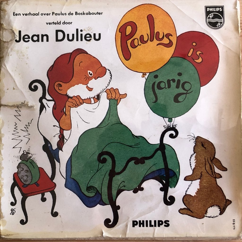 1962	Paulus de Boskabouter 	Paulus Is Jarig  EP, Cd's en Dvd's, Gebruikt, Verzenden, Fotohoes, EP