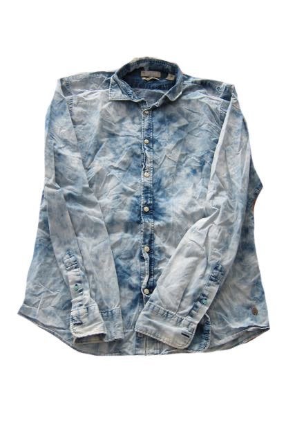 Scotch soda blouse overhemd blauw l valt m, Blauw, Zo goed als nieuw, Schipluidenlaan 20 5035KJ Tilburg, Merkfreak