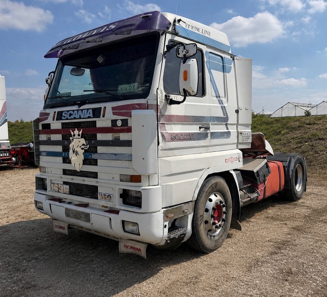 Scania 143-420 V8, 1995, Auto's, Vrachtwagens, Scania, Bedrijf, Te koop, BTW verrekenbaar