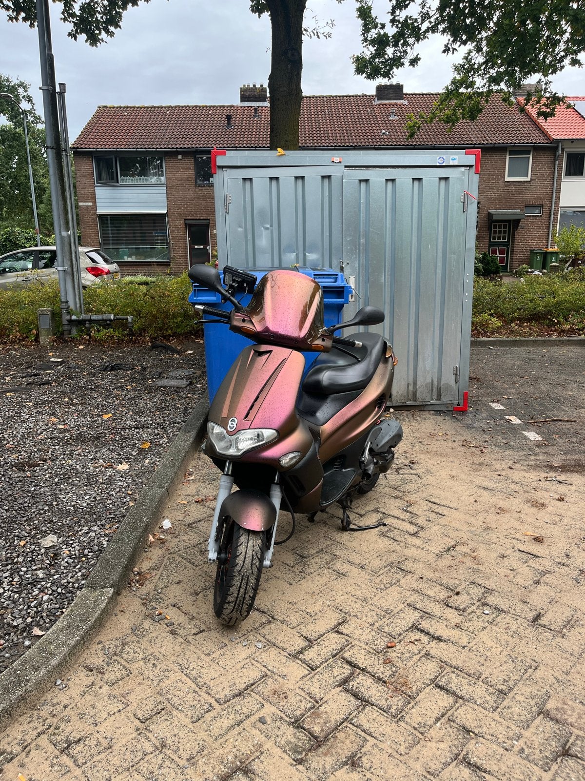 Unieke Gilera Runner 180cc 'Thunder Runner' met CarPlay, Ophalen, Gebruikt