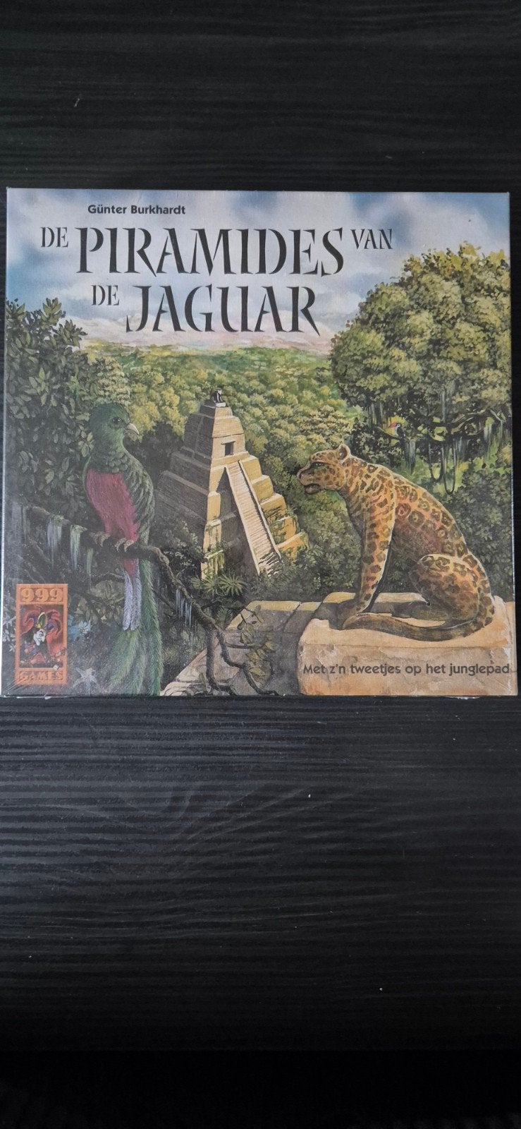 De Piramides van de Jaguar - Strategisch bordspel, Een of twee spelers, Ophalen of Verzenden, Nieuw, 999 Games