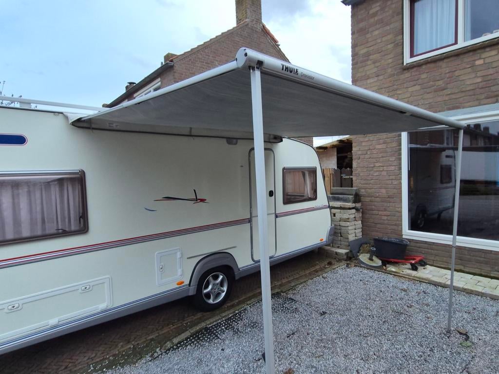 'GERESERVEERD' Zakluifel Thule Omnistar, Caravans en Kamperen, Caravan accessoires, Ophalen, Zo goed als nieuw
