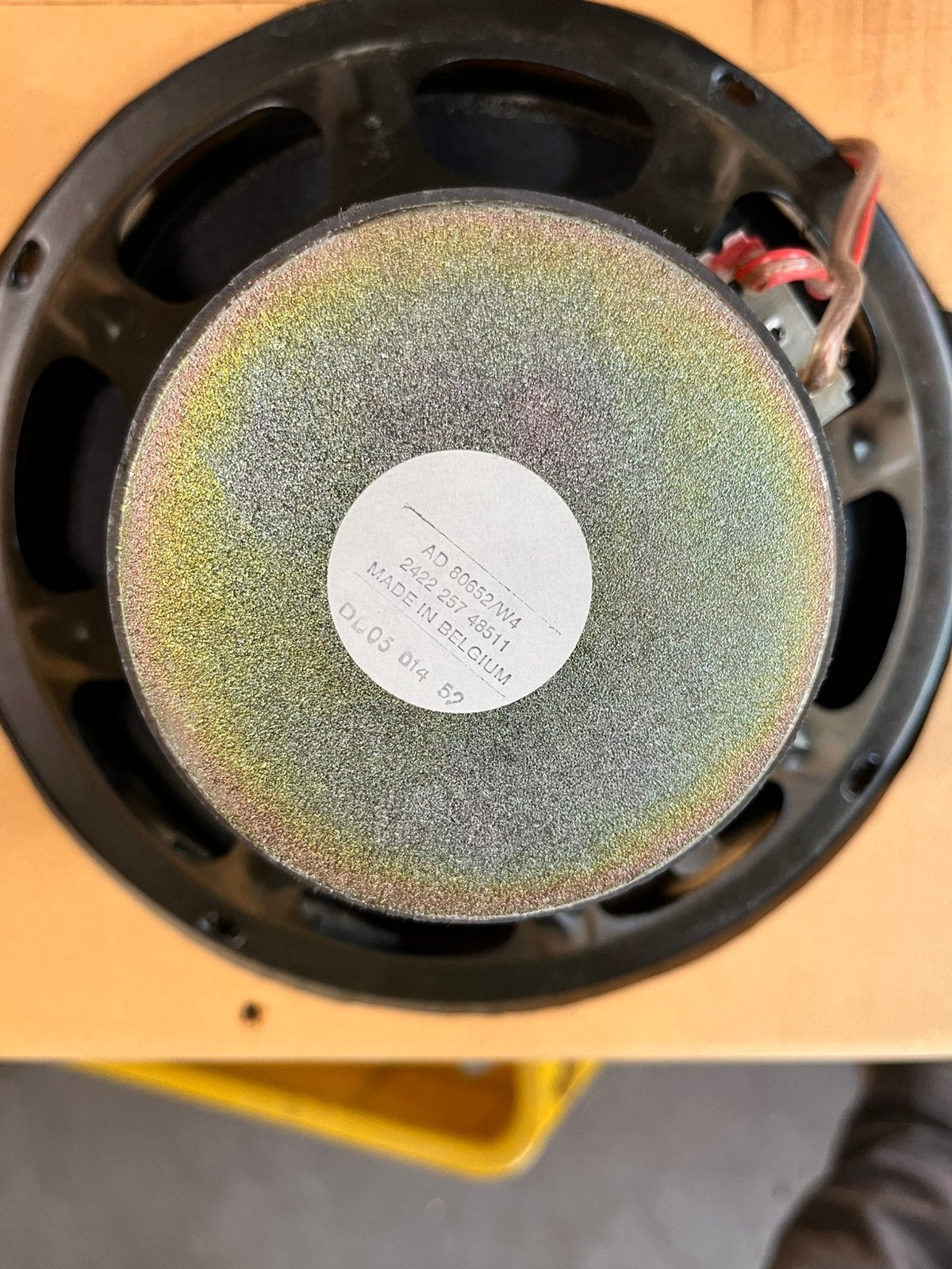 onderdelen voor box speaker, Ophalen, Niet werkend, Center speaker