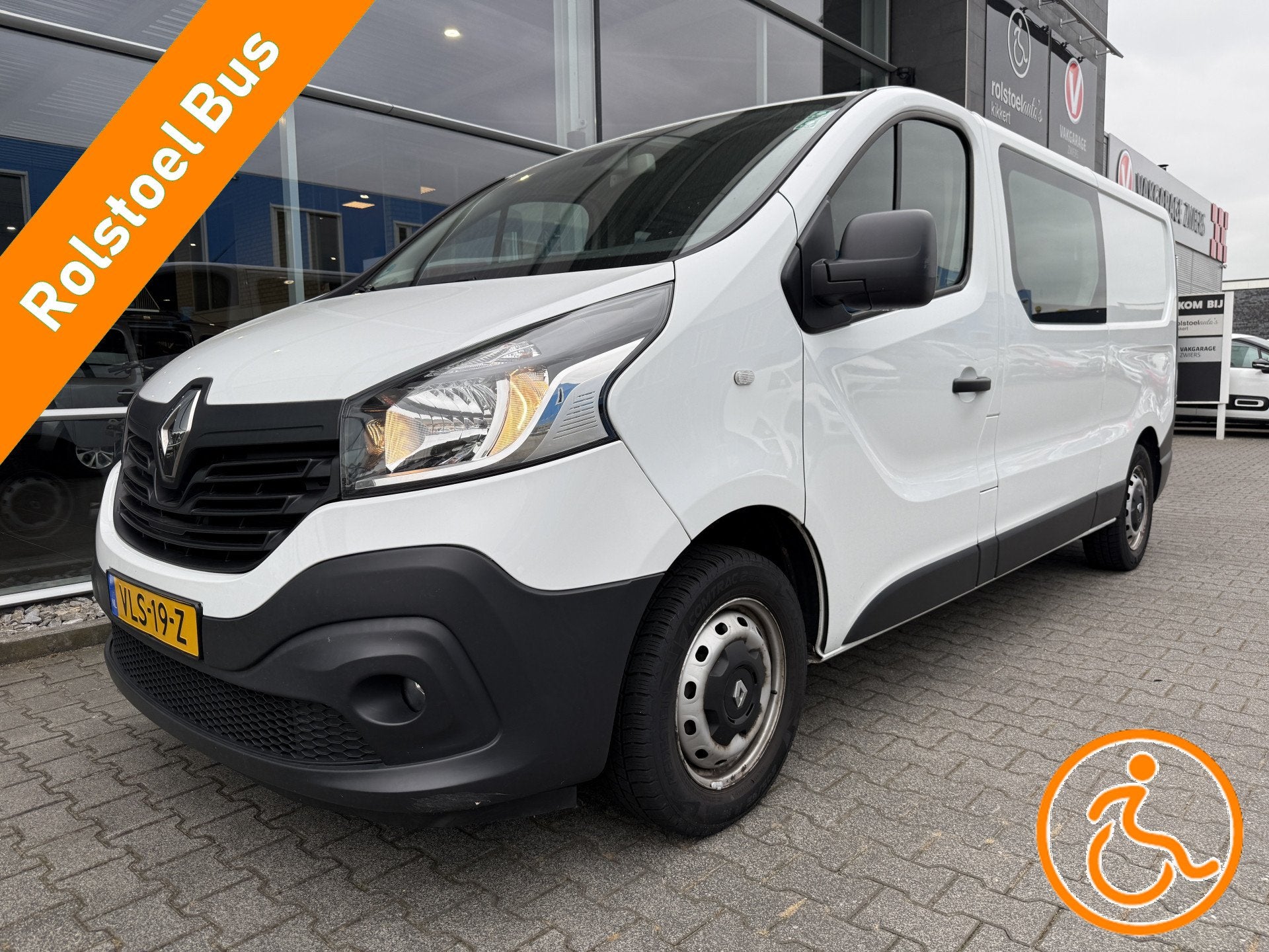 Renault Trafic 3+1 Rolstoelbus 1.6 dCi T29 L2H1 Comfort Ener, Voorwielaandrijving, Gebruikt, Euro 6, 4 cilinders