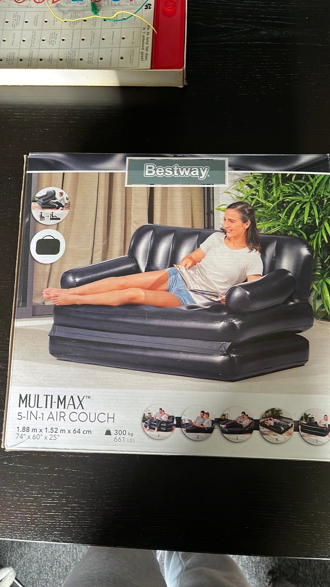Bestway 5 in 1 Air couch - Opblaasbank, Caravans en Kamperen, Luchtbedden, Ophalen of Verzenden, Nieuw, 2-persoons