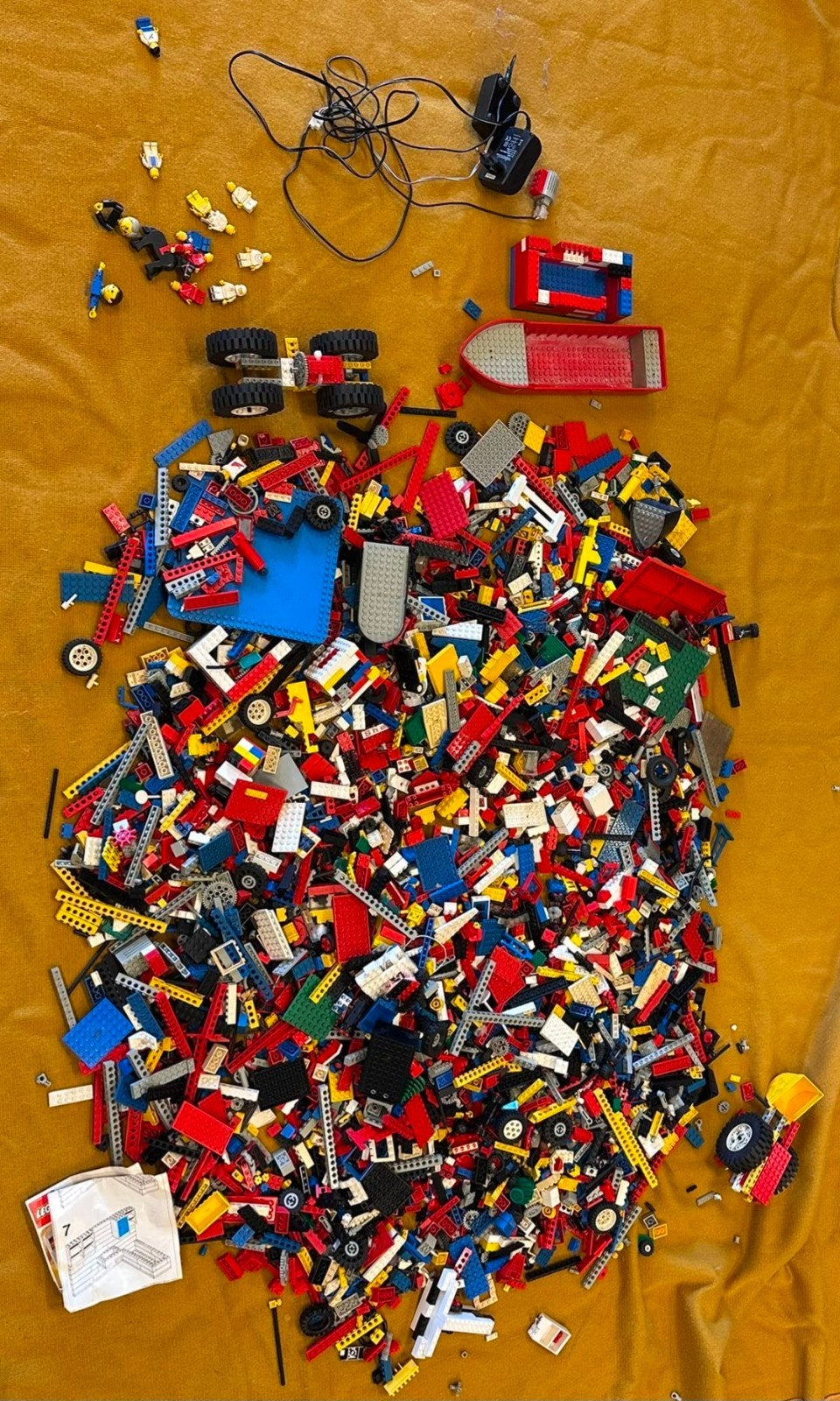Lego 8 kilo grote partij lego poppetjes boot auto wasbak, Ophalen, Lego