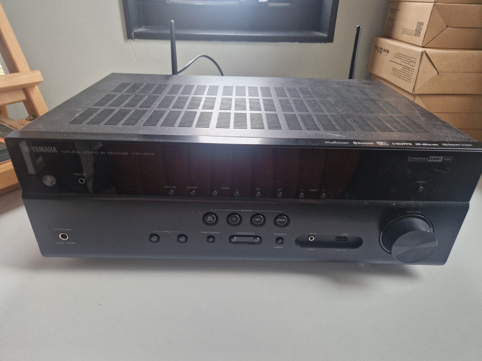 Yamaha AVR HTR-4072, Ophalen, Yamaha