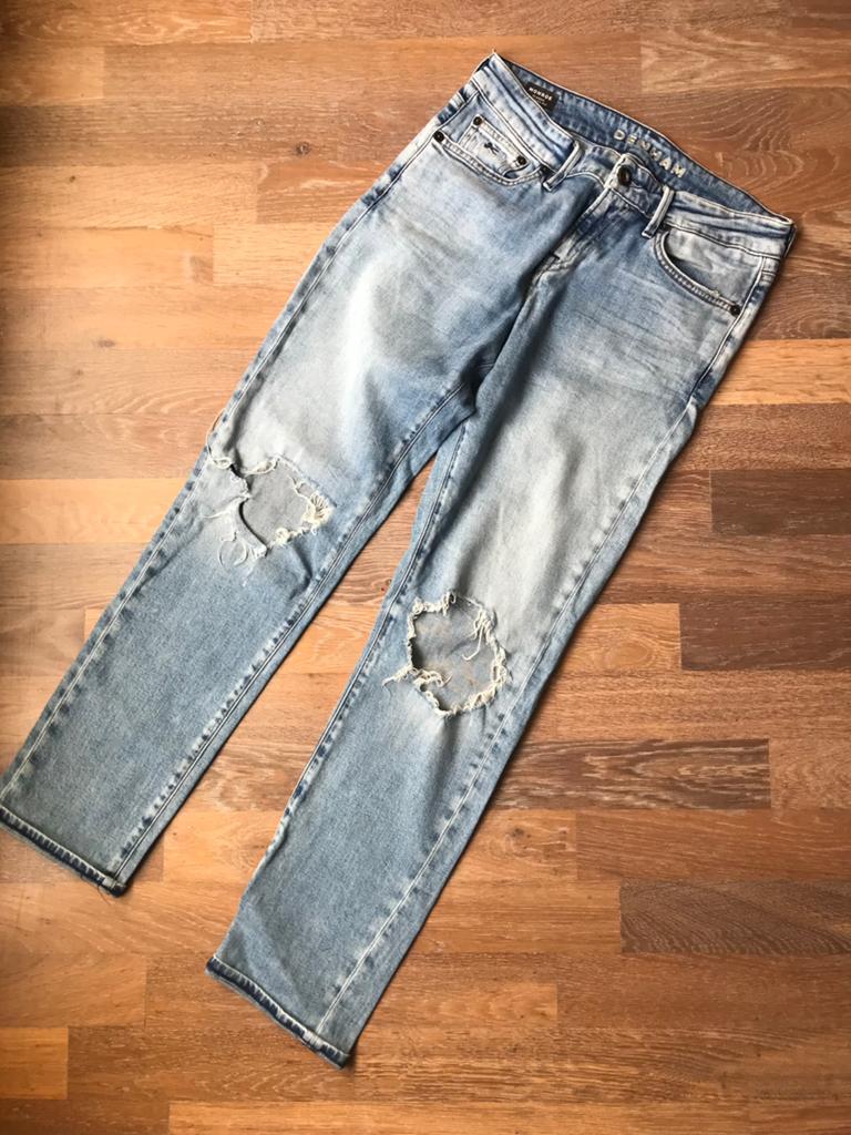 Denham jeans mt 25, Ophalen of Verzenden, Nieuw, Blauw, W27 (confectie 34) of kleiner