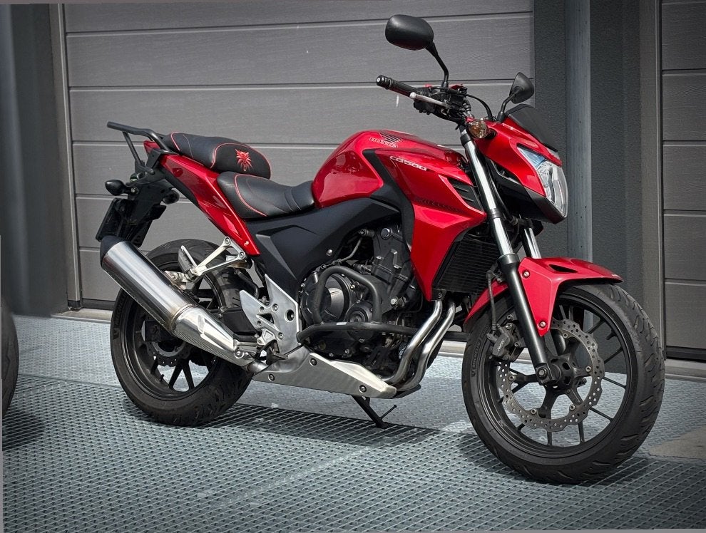 Honda CB500F 2013 - rood 35kw, Motoren, 2 cilinders, Gebruikt, Minimaal motorrijbewijs A2, Handgeschakeld